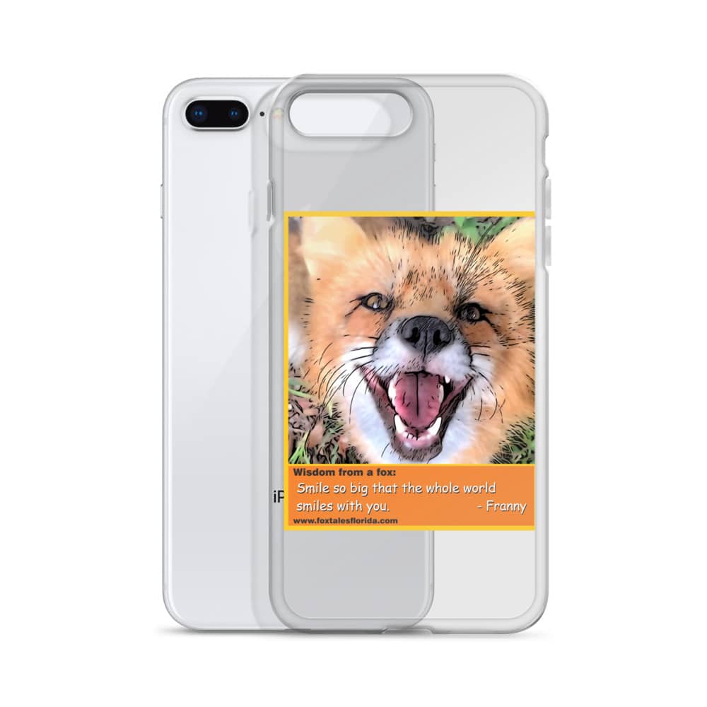 Chanel Fox iPhone Case with quote - Fox Tales Florida Rescue & Sanctuary