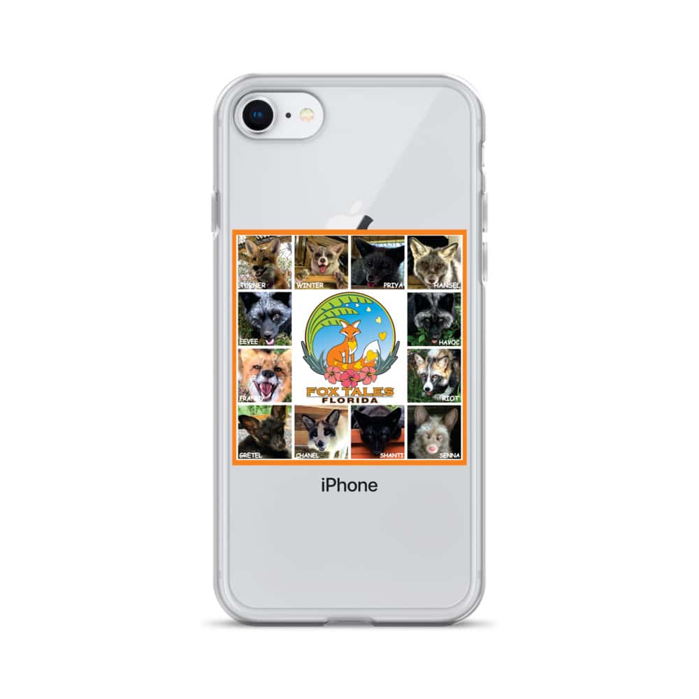 Chanel Fox iPhone Case with quote - Fox Tales Florida Rescue