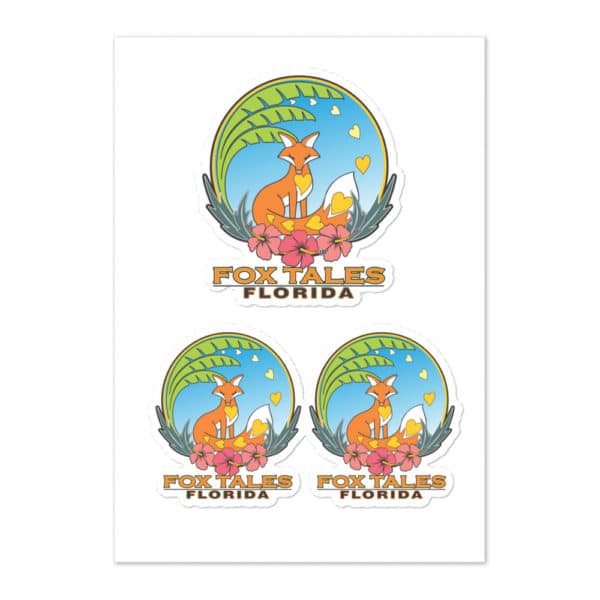 Glossy-Finish Sticker Sheet